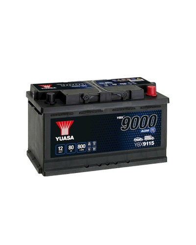 Avtomobil akkumulyatoru Yuasa YBX9115 12V 80Ah 800A