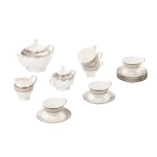 Çay dəsti Gipfel Argento 40989, 6 nəfərlik 15 məhsul, fincan 200 ml, 6 ədəd