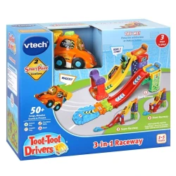 Автотрек VTech Toot-Toot Drivers 3-in-1 Raceway 80-527503, 1-5 лет