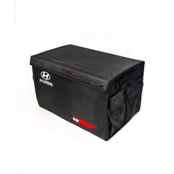 Avtomobil üçün çanta-orqanayzer Hyundai, 33x24x17 sm, qara Avtomobil üçün çanta-orqanayzer Hyundai, 33x24x17 sm, qara