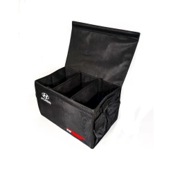 Avtomobil üçün çanta-orqanayzer Hyundai, 33x24x17 sm, qara Avtomobil üçün çanta-orqanayzer Hyundai, 33x24x17 sm, qara