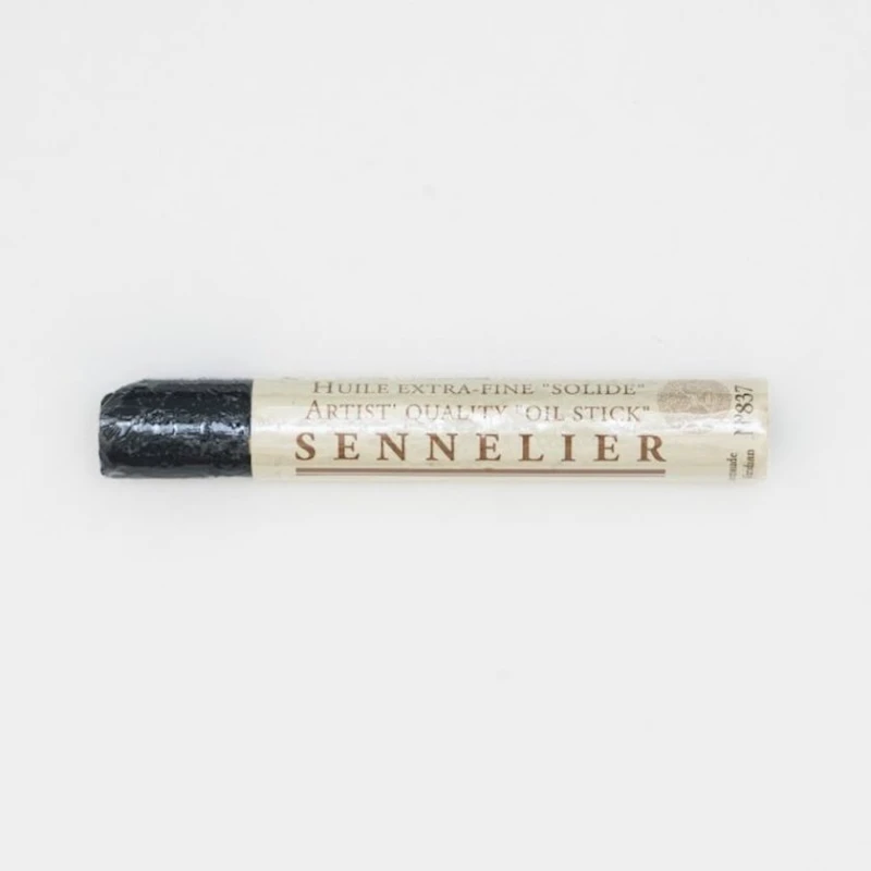 Краска масляная в форме пастели Sennelier Oil Stick 837 Viridian, чёрный, 38 мл