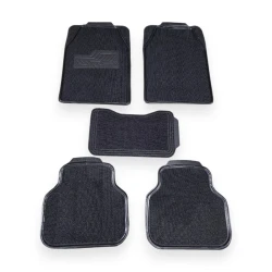 Комплект автомобильных ковриков avto618, черный Комплект автомобильных ковриков avto618, черный