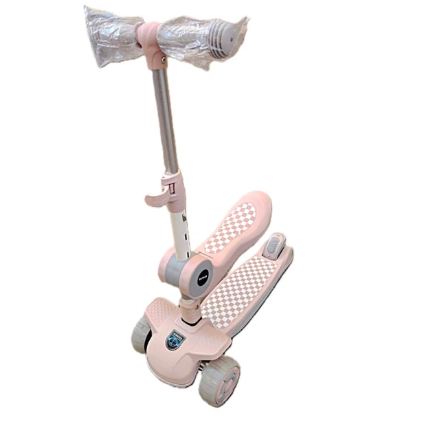 Samokat uşaqlar üçün PK115, 1-9 yaş, çəhrayı