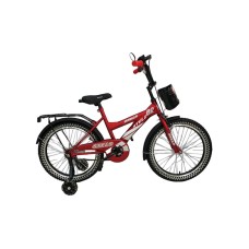 Uşaq velosipedi 1049, 4-6 yaş (qara/qırmızı)