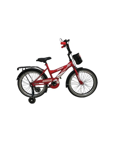 Uşaq velosipedi 1049, 4-6 yaş (qara/qırmızı)