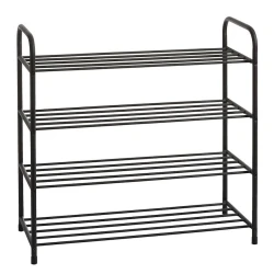 Подставка для обуви JYSK Hals, 82x78x35 см, черная Подставка для обуви JYSK Hals, 82x78x35 см, черная