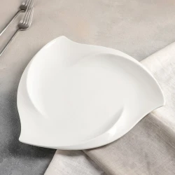 Тарелка Wilmax 991276/A, 20.5 см, фарфор, белая