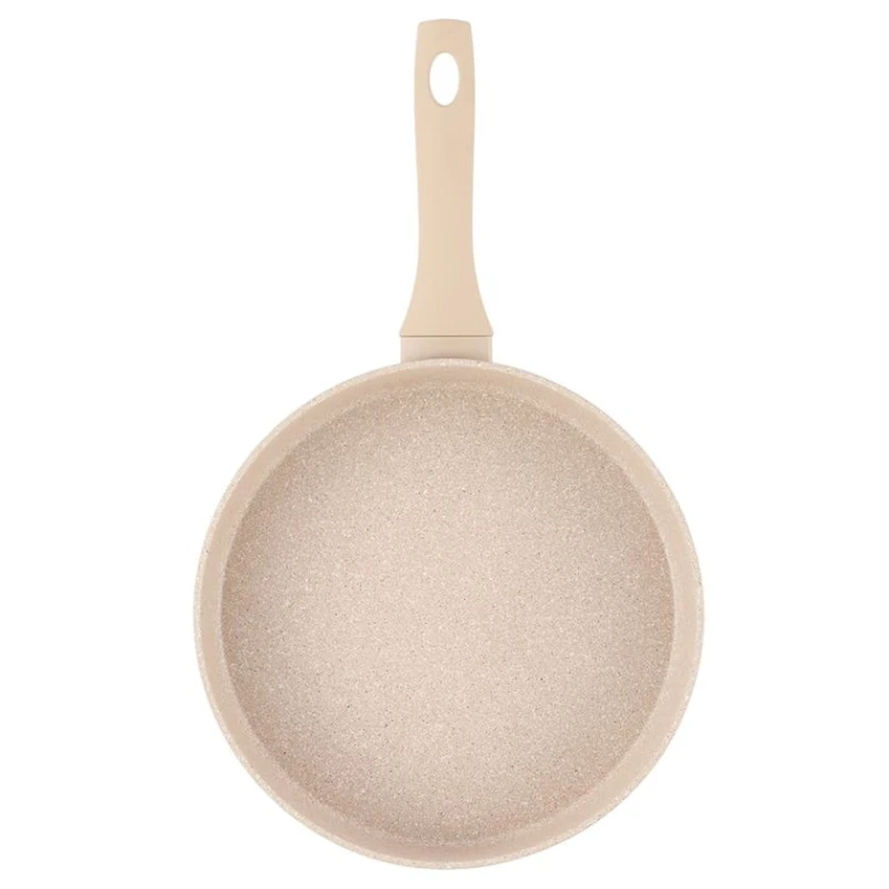 Сковородка Gipfel Diamant 52039, 28 см, алюминий, бежевый Сковородка Gipfel Diamant 52039, 28 см, алюминий, бежевый