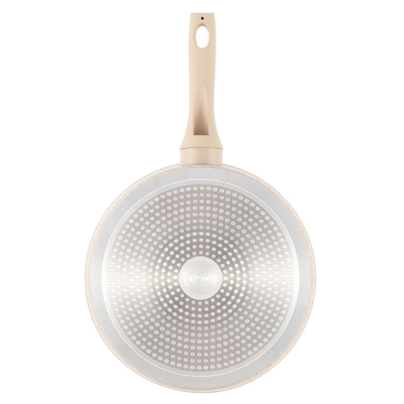 Сковородка Gipfel Diamant 52039, 28 см, алюминий, бежевый Сковородка Gipfel Diamant 52039, 28 см, алюминий, бежевый