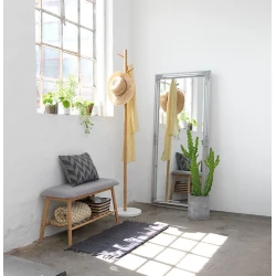 Зеркало JYSK Nordborg 72x162 см, серебристый Зеркало JYSK Nordborg 72x162 см, серебристый