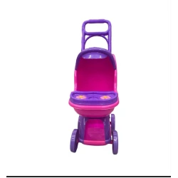 Коляска для кукол 002874U, 25x30x70 см, розовая Коляска для кукол 002874U, 25x30x70 см, розовая