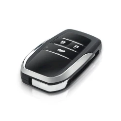 Distant açar üçün bükülən çexol Toyota Corolla RAV4 üçün, 3 düyməli