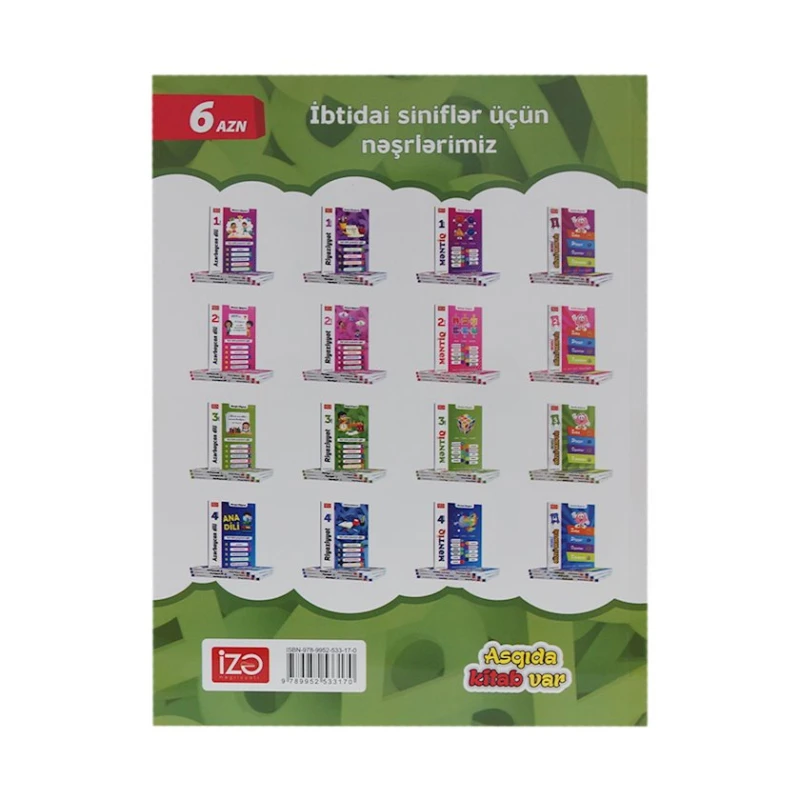 Книга İzə Nəşriyyatı Riyaziyyat 3-cü sinif, Y. İsayeva Книга İzə Nəşriyyatı Riyaziyyat 3-cü sinif, Y. İsayeva