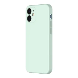 Чехол Baseus Liquid Silica Gel Protective для Apple iPhone 12 Mini Green