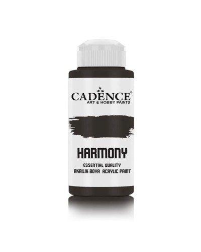 Akril boya Cadence Harmony HAR034 Black, 120 ml