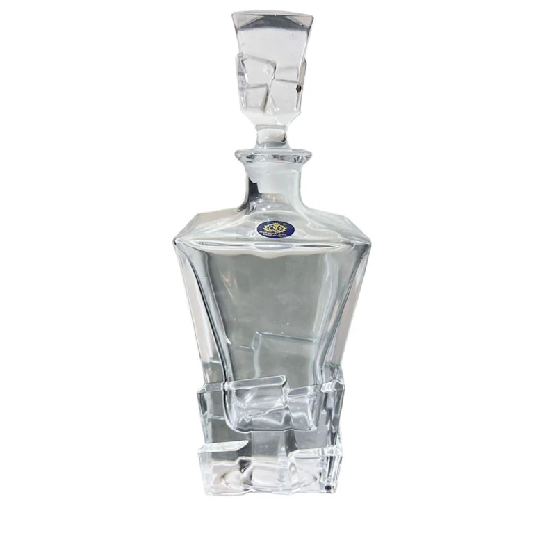 Набор для виски 00401, 7 предметов, стекло, прозрачный, 10x9 см, 28x11 см