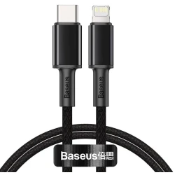 Kabel USB Baseus High Density Braided Fast Charging Cable Type-C/Lightning 20 W 2 m
