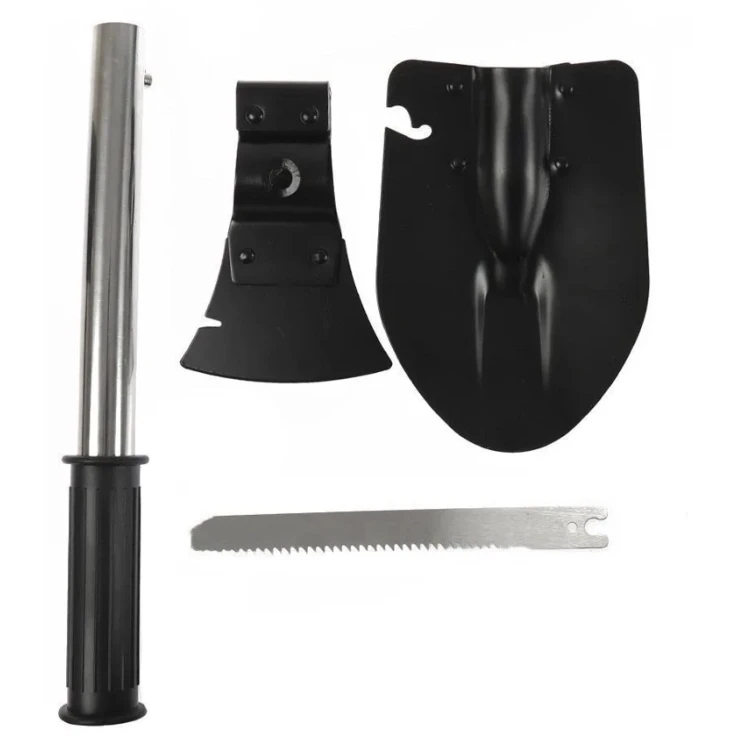 Туристический набор инструментов Andoutdoor C905, 47 см, нержавеющая сталь, черный