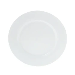 Тарелка обеденная Wilmax круг, 28 см, фарфор, белый