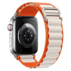 Ремешок SW395 для Apple Watch 42/44/45/49 мм Orange/White