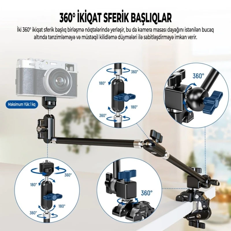 Стойка Neewer UA056, черный Стойка Neewer UA056, черный