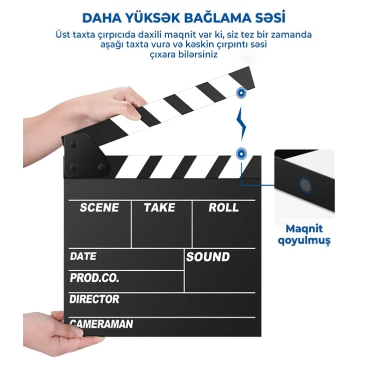 Кинохлопушка Neewer 30x27 sm Кинохлопушка Neewer 30x27 sm