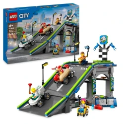 Конструктор LEGO City No Limits: Race Car Ramp Track 60460, 436 деталей, от 6 лет