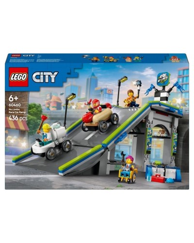 Konstruktor LEGO City No Limits: Race Car Ramp Track 60460, 436 parça, 6 yaşdan