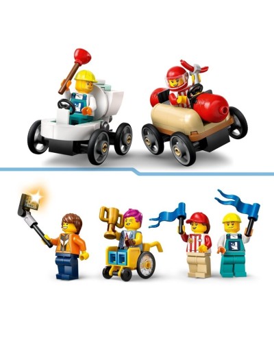 Konstruktor LEGO City No Limits: Race Car Ramp Track 60460, 436 parça, 6 yaşdan