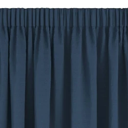 Штора JYSK Austra 1x140x300 см, вельвет, синий