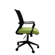 Ofis üçün kreslo Casella 2012 Model, 100х47 sm, qara/yaşıl
