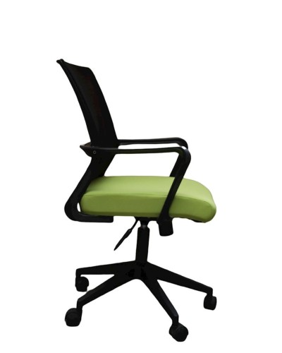 Ofis üçün kreslo Casella 2012 Model, 100х47 sm, qara/yaşıl