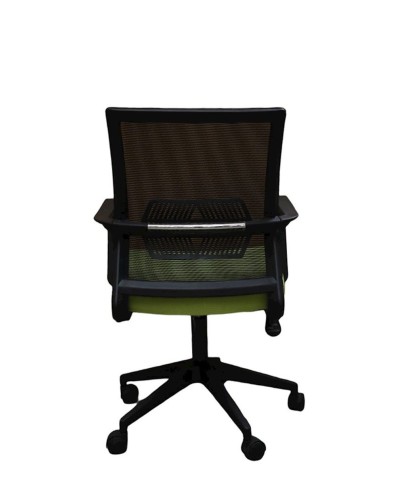 Ofis üçün kreslo Casella 2012 Model, 100х47 sm, qara/yaşıl