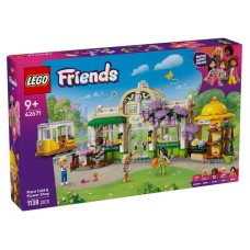 Konstruktor LEGO Friends Kafe və Gül dükanı 42671, 9+ yaş, 1138 element