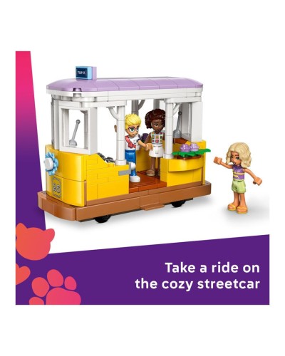 Konstruktor LEGO Friends Kafe və Gül dükanı 42671, 9+ yaş, 1138 element