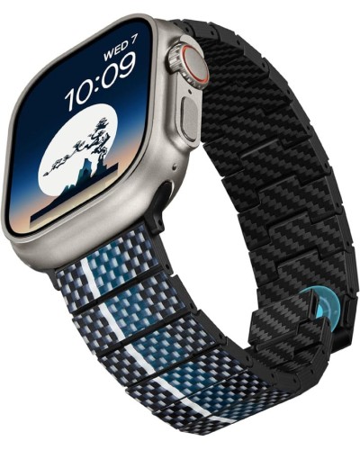 Kəmər Pitaka Moon Apple Watch Ultra/10/9/8/7/6/SE/5/4/3/2/1 üçün - 7493554148022
