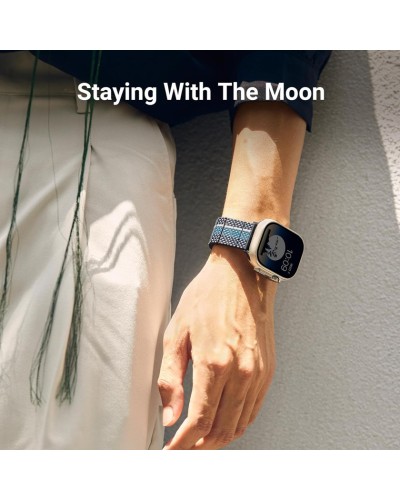 Kəmər Pitaka Moon Apple Watch Ultra/10/9/8/7/6/SE/5/4/3/2/1 üçün - 7493554148022