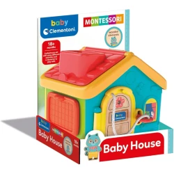 Игровой домик Clementoni Baby Montessori Baby House, 18 месяцев