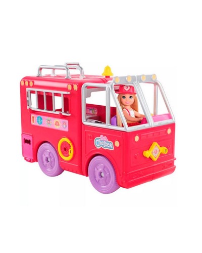 Oyun dəsti Barbie Chelsea Can Be Yanğınsöndürmə maşınında Çelsi, 3+ yaş