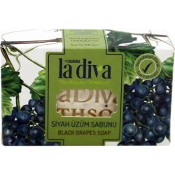 Натуральное мыло La Diva Чёрный виноград 100 г