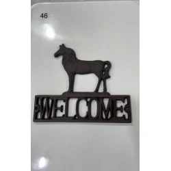 Садовый аксессуар Welcome 329, чугунный