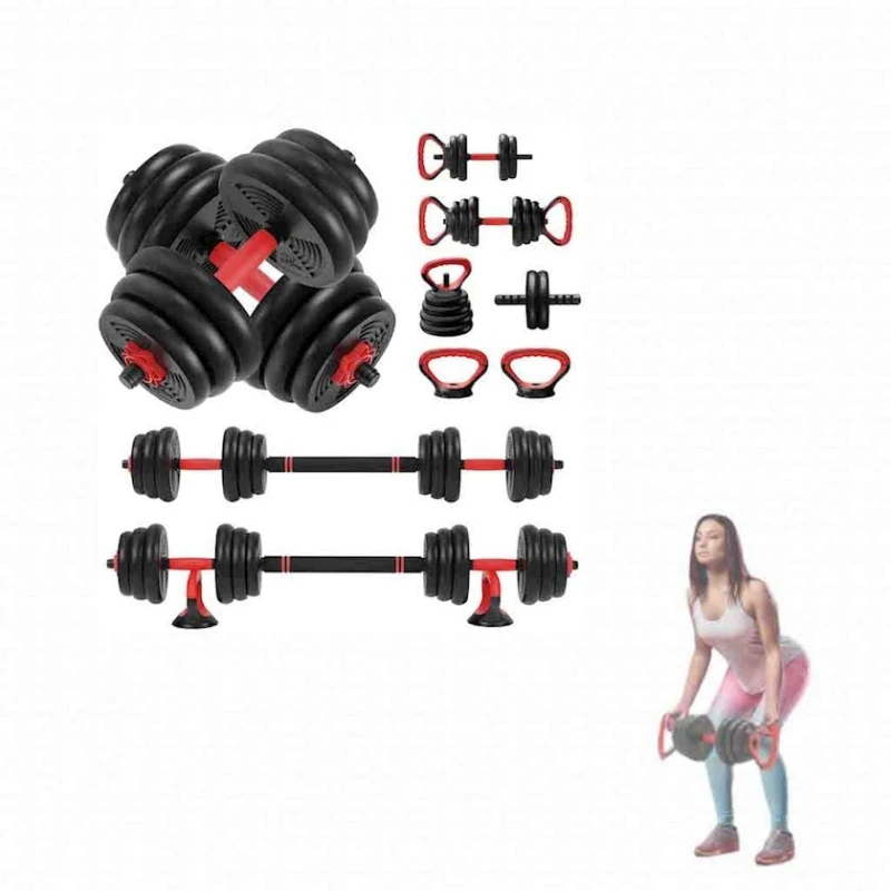 Набор гантелей, штанги и гири 655334446, 10 x 10 кг