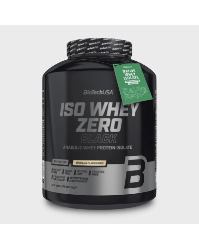 Protein BioTechUSA Iso Zero Black Vanilla, 2270 q