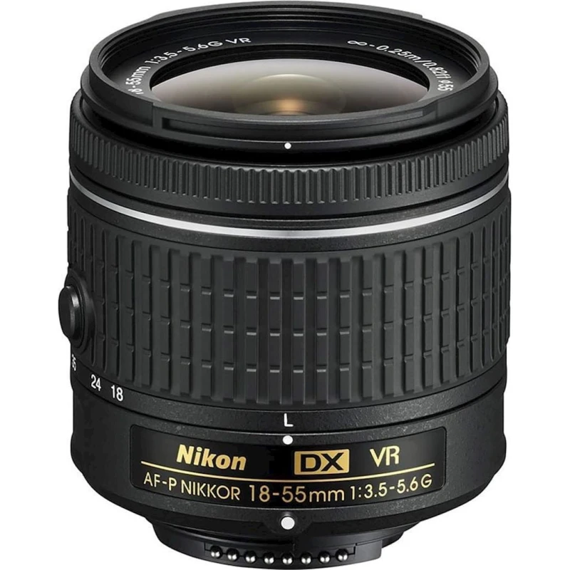 Объектив Nikon AF-P DX NIKKOR 18-55mm f/3.5-5.6G VR Lens for Nikon DSLR Cameras Объектив Nikon AF-P DX NIKKOR 18-55mm f/3.5-5.6G VR Lens for Nikon DSLR Cameras