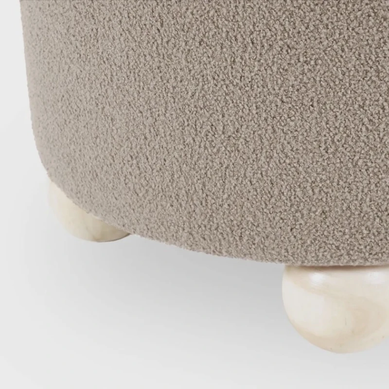 Пуфик 59, ткань, бежевый, 40x35x35 см Пуфик 59, ткань, бежевый, 40x35x35 см