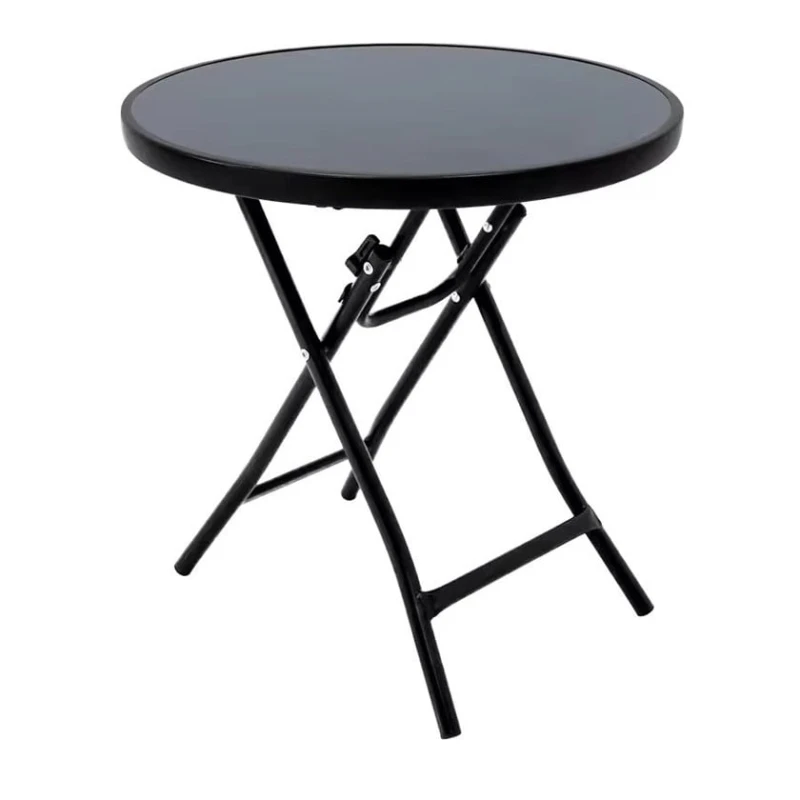 Складной стол 8292-25, стекло/металл, 60х60 см Складной стол 8292-25, стекло/металл, 60х60 см