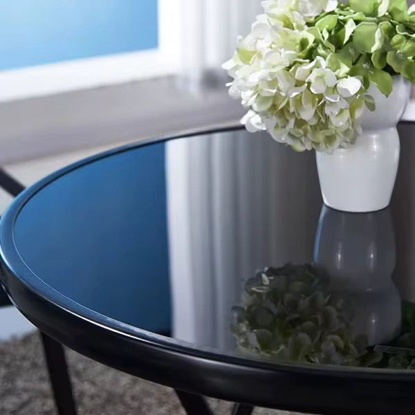 Складной стол 8292-25, стекло/металл, 60х60 см Складной стол 8292-25, стекло/металл, 60х60 см