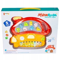 Пианино MushRoom 2269-4 Желтый/Красный