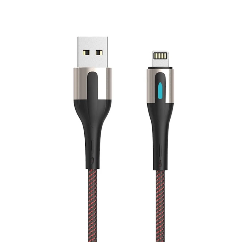 Кабель USB Sendem T10 Lightning Cable, Red Кабель USB Sendem T10 Lightning Cable, Red